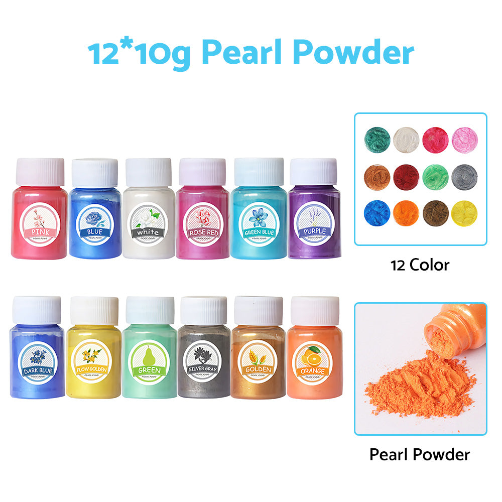 {{ 24 x 20ml Colors Glitter Pigment Debris Resin Epoxy Dream Flash Powder Crafts }} - Buy Car Parts Online at {{ Kaka Auto Parts }}.
