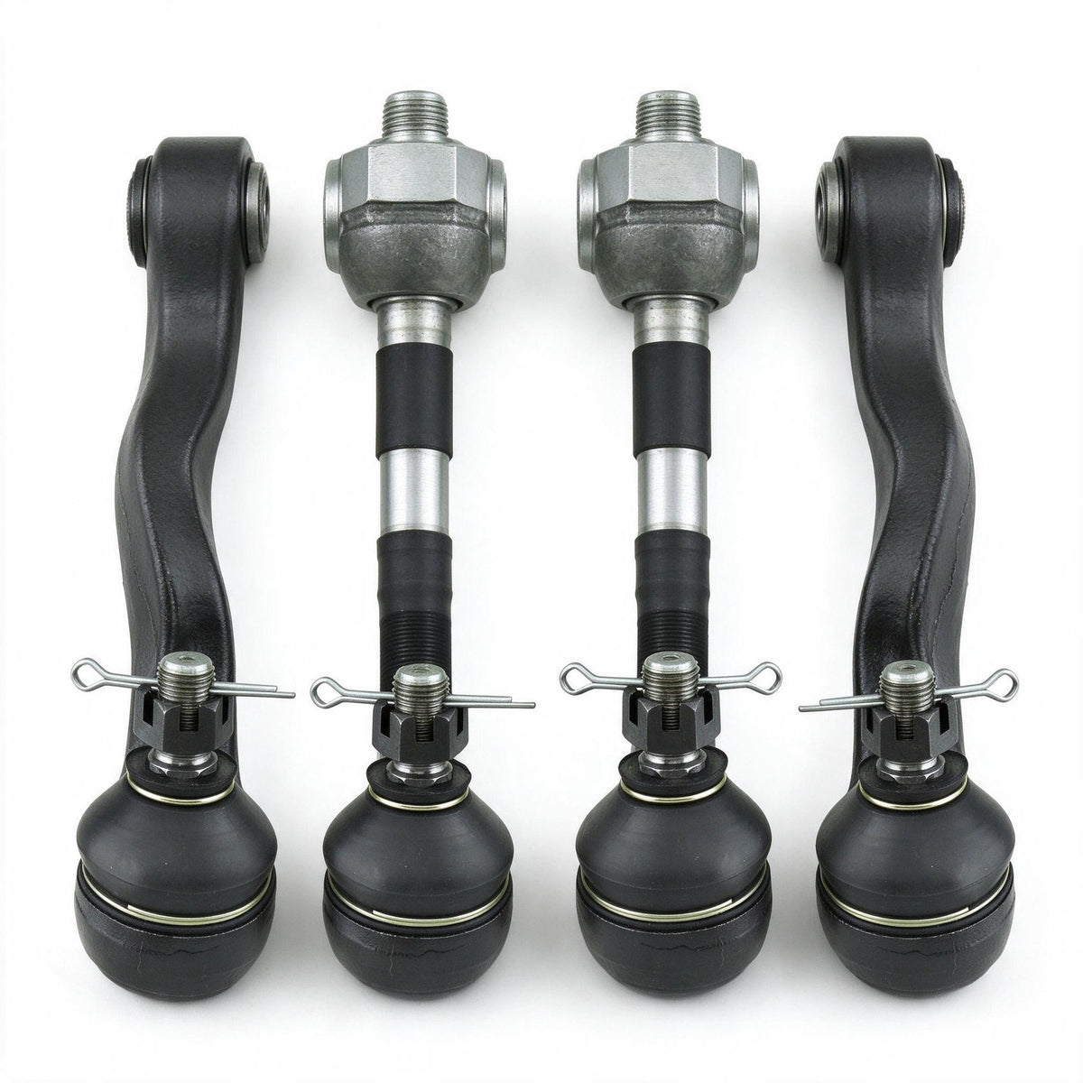 Inner Outer Tie Rod End 4PCS Suitable for Mitsubishi Pajero NM NP 2000-2006 - ZT2