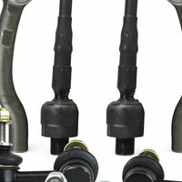 Steering Tie Rod End Sway Bar Link Kit Suitable for Nissan Pathfinder R51 Navara - XQ1