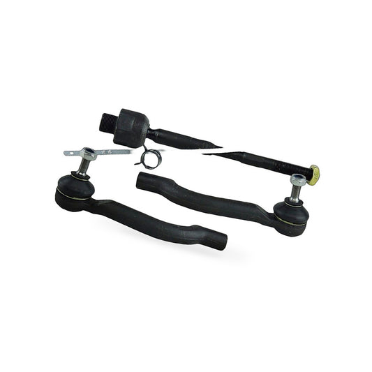 Inner Outer Tie Rod End Set 4PCS Suitable for Nissan X-Trail T31 2007-2013 2.0L