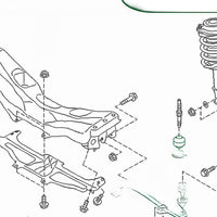 Front Lower Left Right Control Arms Suitable for Subaru Liberty BL BP G4 - XQ1