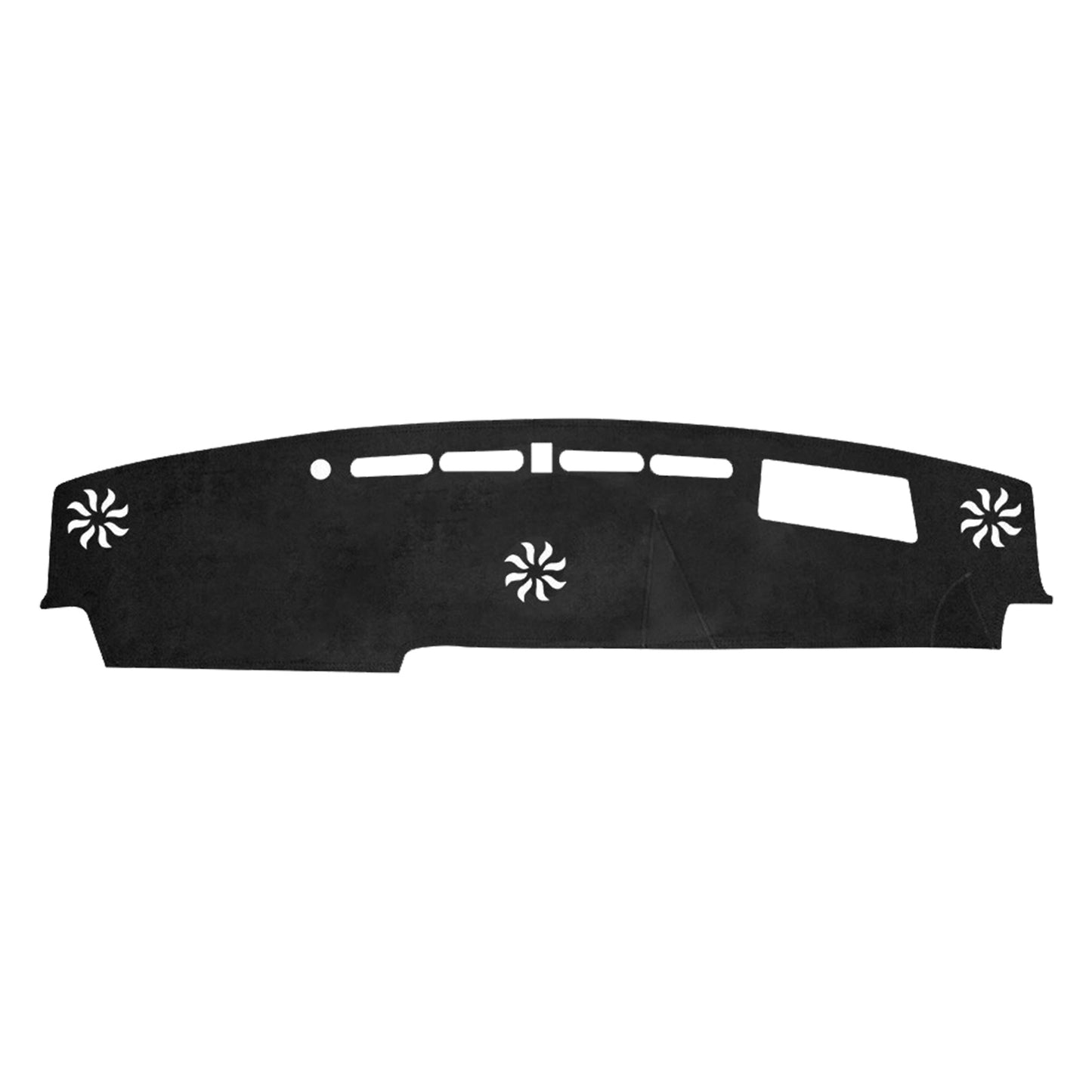 Non-Slip Dash Mat Microfiber Leather Suitable For Toyota Prado 250 Series w/HUD