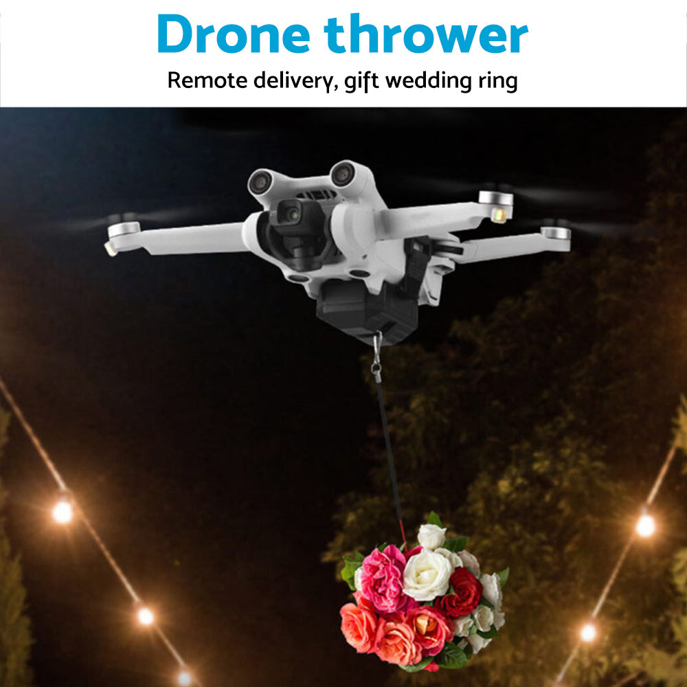 Drone Dropping Delivery Thrower Air Dropper Device Suitable for DJI Mini 3 Pro