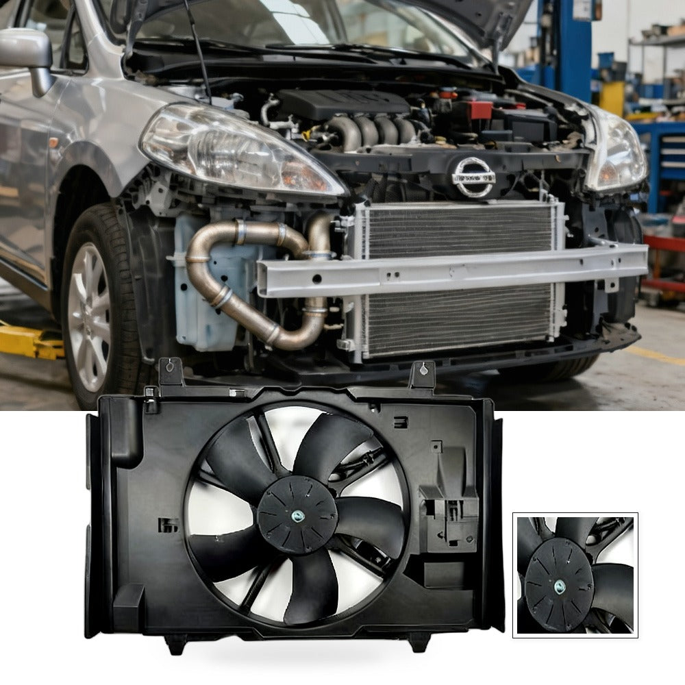 Radiator Fan Assembly Suitable for Nissan Tiida Livina Versa 21481-ED50B
