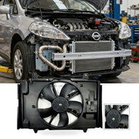 Radiator Fan Assembly Suitable for Nissan Tiida Livina Versa 21481-ED50B
