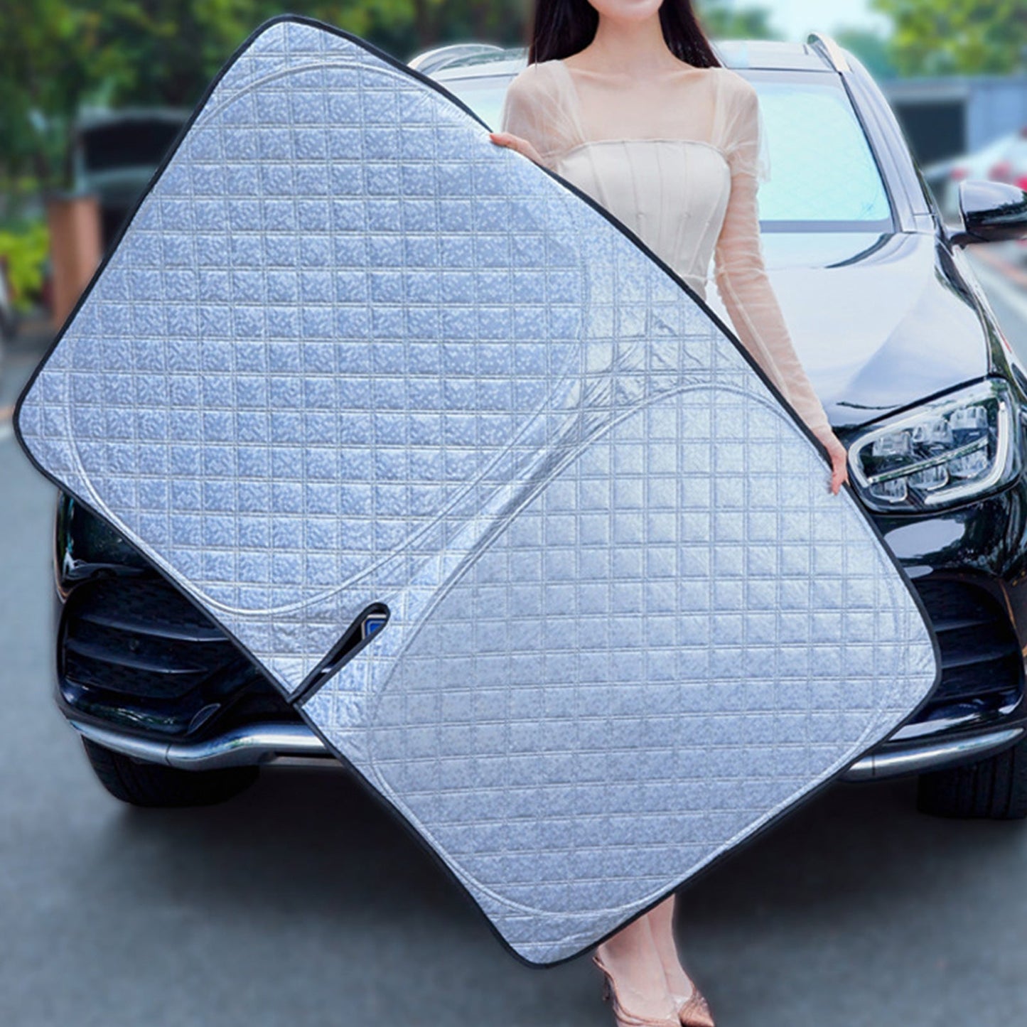 6 Layer Thick WindScreen SunShade Suitable For BMW X3 2019-2024 UV Protection