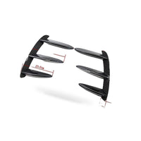 Rear Bumper Vent Trim Gloss Black Suitable for Mercedes W176 A200 A250 A45 - BD3