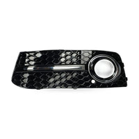 Fog Light Grille Suitable for Audi A4L B8 S4 2009-2012 Front Bumper Chrome Trim - ZT2