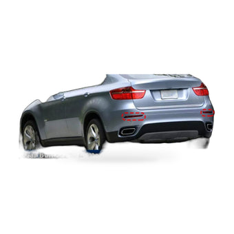 compare product Rear Bumper Light Reflector Suitable for BMW X6 E71 E72 2008-2014 Right Side
