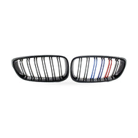 M-Style Gloss Black Tri-Color Grille Suitable for BMW 3 Series GT F34 2014-2016 - ZT2