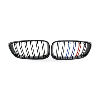 compare product M-Style Gloss Black Tri-Color Grille Suitable for BMW 3 Series GT F34 2014-2016