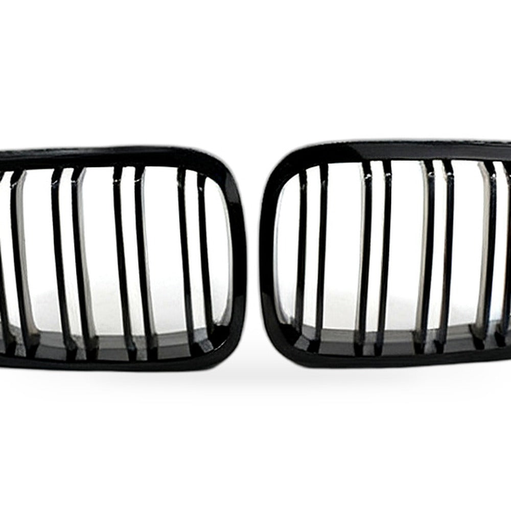 Double Line Front Grille Suitable for BMW 3 Series E46 M3 1998-2002 - XQ1