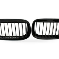 Gloss Black M-Style Front Grille Suitable for BMW 6 Series E63 2003-2010 - XQ1