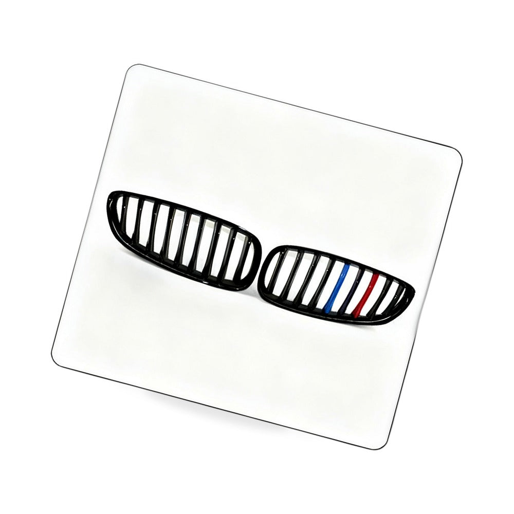 Gloss Black M-Style Front Kidney Grille Pair Suitable for BMW Z4 E89 09-16 - BD1