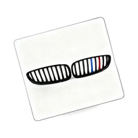 Gloss Black M-Style Front Kidney Grille Pair Suitable for BMW Z4 E89 09-16 - BD2
