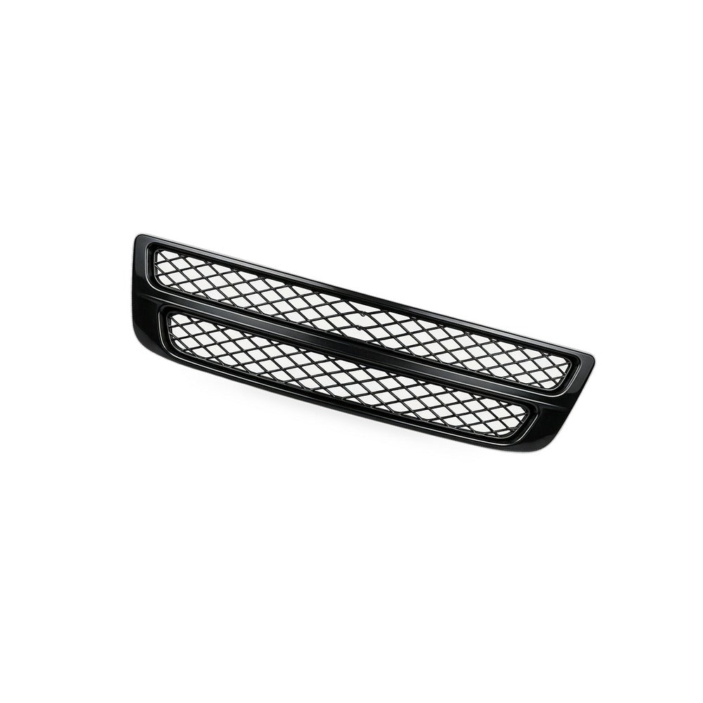 Gloss Black Dual Line Red Yellow Grille Suitable for BMW 3 E46 M3 Coupe 98-02 - BD3