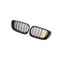 Gloss Black Red Yellow Grille Suitable for BMW 3 Series E46 Sedan 2002-2005 - BD1