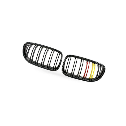Gloss Black Red Yellow Center Grille Suitable for BMW 3 Series E90 E91 09-12