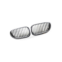 Semi-Chrome Plated Front Grille Suitable for BMW 5 Series E60 E61 2004-2009 - BD2