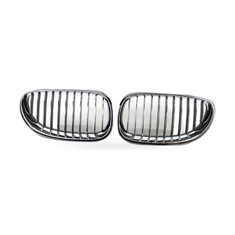 compare product Semi-Chrome Plated Front Grille Suitable for BMW 5 Series E60 E61 2004-2009