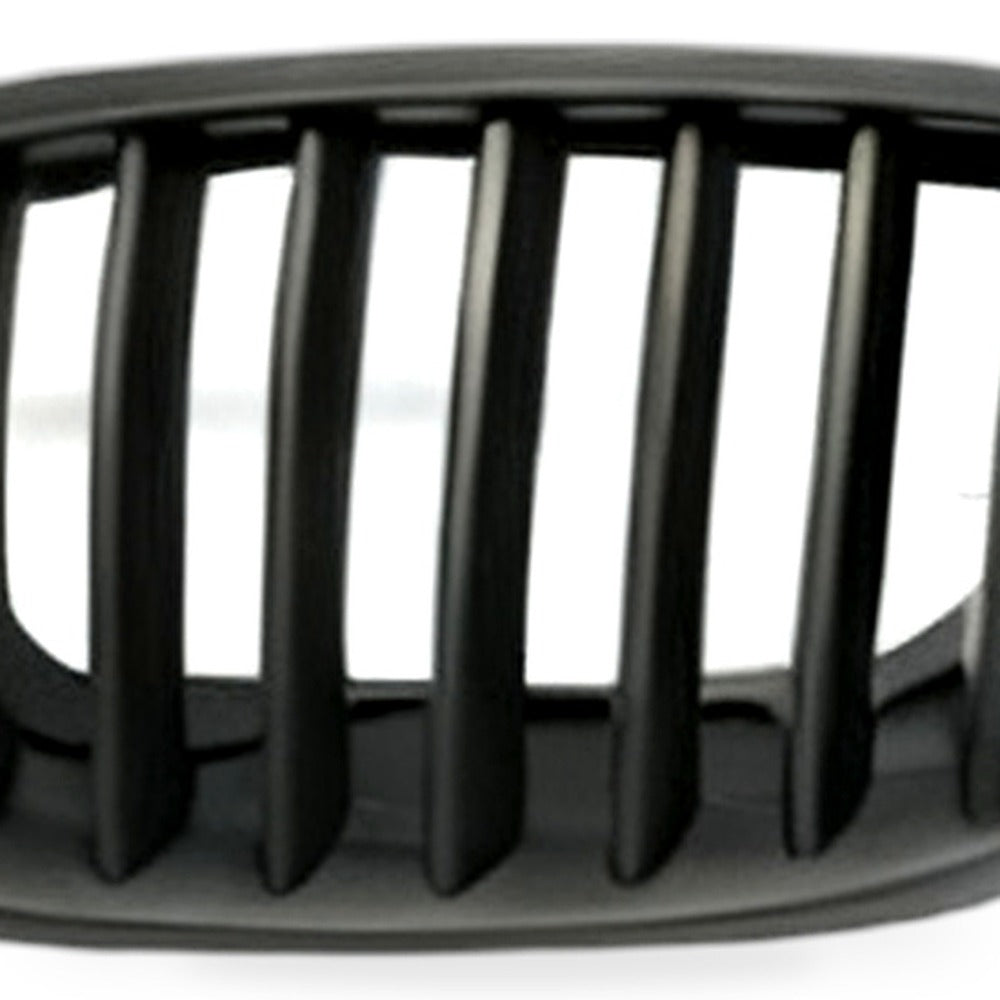 Matte Black Single Line Front Bumper Grille Suitable for BMW X5 E70 2007-2013 - XQ1