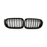 Front Bumper Double Line Grille Suitable for BMW X3 X4 F25 F26 2014-2016 - ZT2