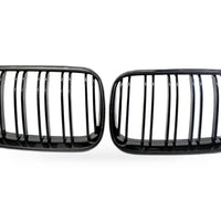 Gloss Black Dual Line Grille Suitable for BMW 3 Series Coupe E92 E93 2010-2014 - XQ1