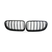 Gloss Black Dual Line Grille Suitable for BMW 3 Series Coupe E92 E93 2010-2014 - ZT2