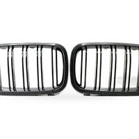 Carbon Pattern Dual Line Grille Suitable for BMW 5 Series F10 F18 2010-2016 - XQ1