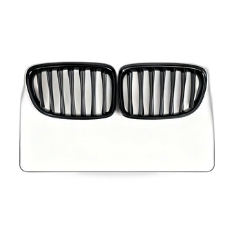 compare product Front Grille Suitable for BMW X1 E84 2010-2015 Gloss Black Single Line