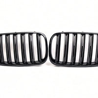 Gloss Black Front Grille Mesh Suitable for BMW X3 E83 2007-2010 51113420089 - XQ1