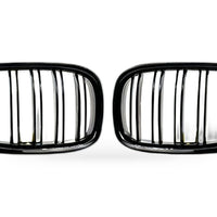 Double Bar Gloss Black Grille Suitable for BMW 7 Series F01 F02 2009-2015 - XQ1