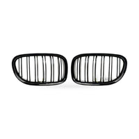 Double Bar Gloss Black Grille Suitable for BMW 7 Series F01 F02 2009-2015 - ZT2