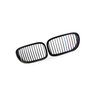 Gloss Black M-Style Grille Front Face Suitable for BMW 7 Series F02 F01 - BD2