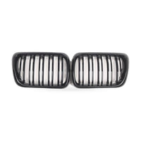 Black Double Line Grille Front Bumper Suitable for BMW 3 Series E36 1997-1999 - ZT2