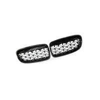 Front Meteor Semi-Chrome Grille Suitable for BMW 3 Series F30 F35 2013-2019 - BD2