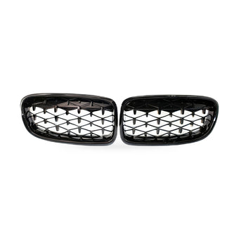 compare product Front Meteor Semi-Chrome Grille Suitable for BMW 3 Series F30 F35 2013-2019