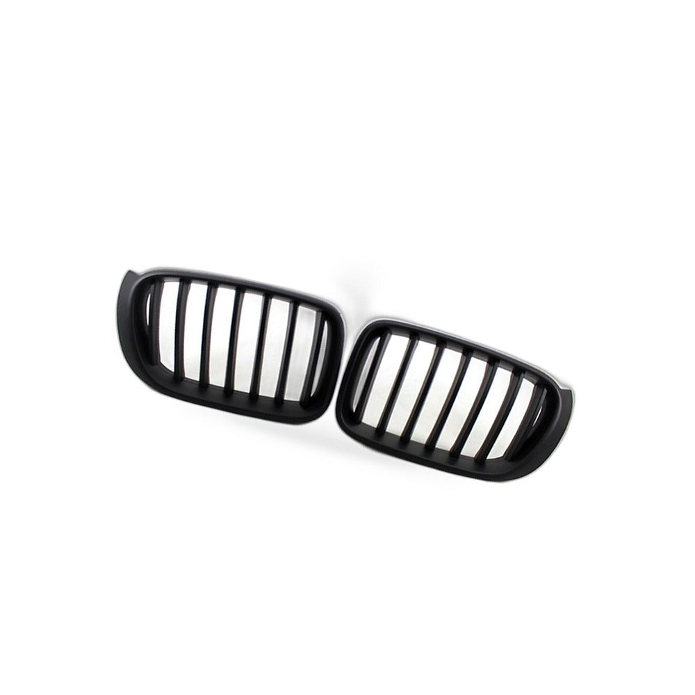 BMW F25 F26 14-16 Front Bumper Grille X3 X4 Single Line Grille [Matte Black Single Line] - BD1