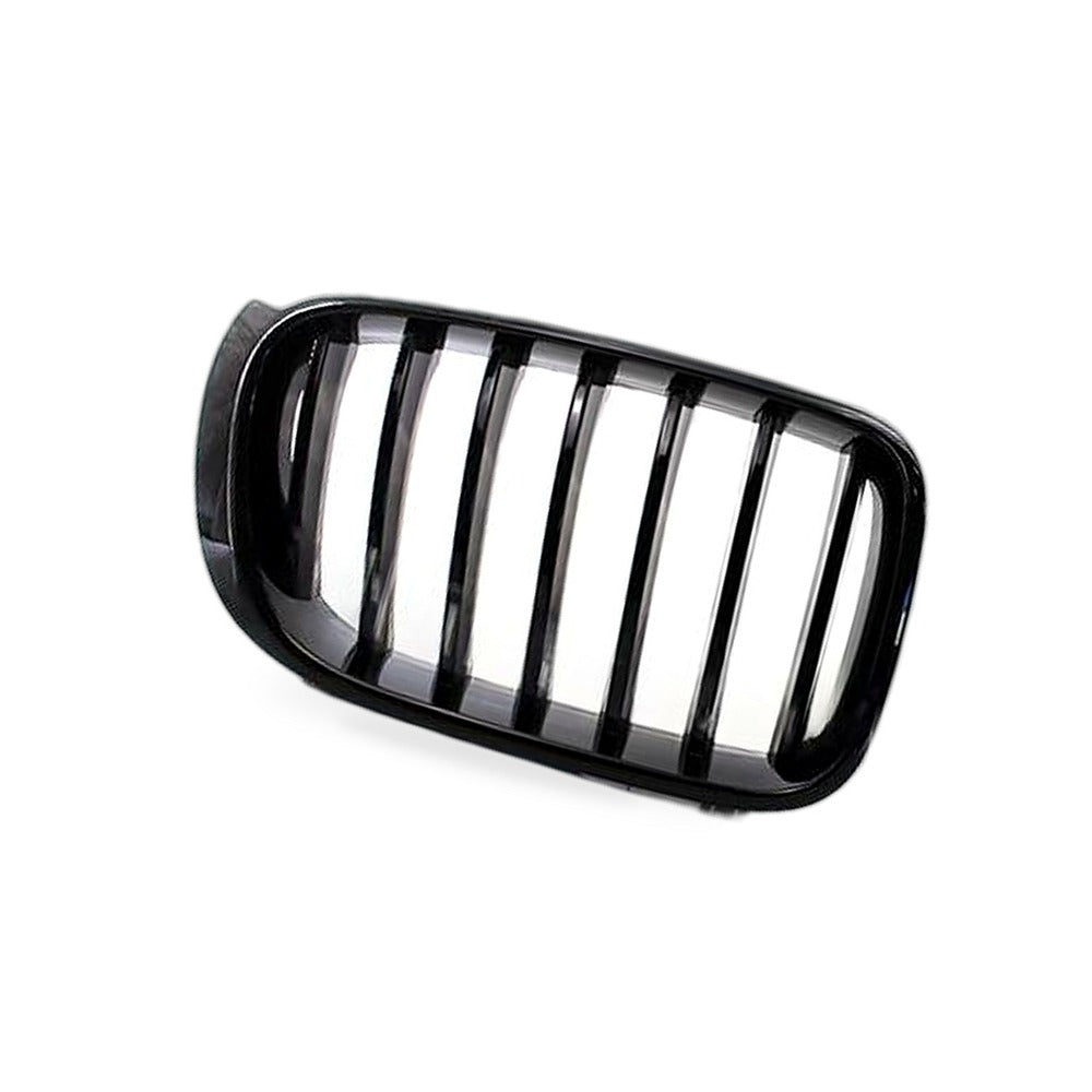 BMW X3 X4 Grille F25 F26 Single Line Glossy Black Tricolor Front Grille - BD1