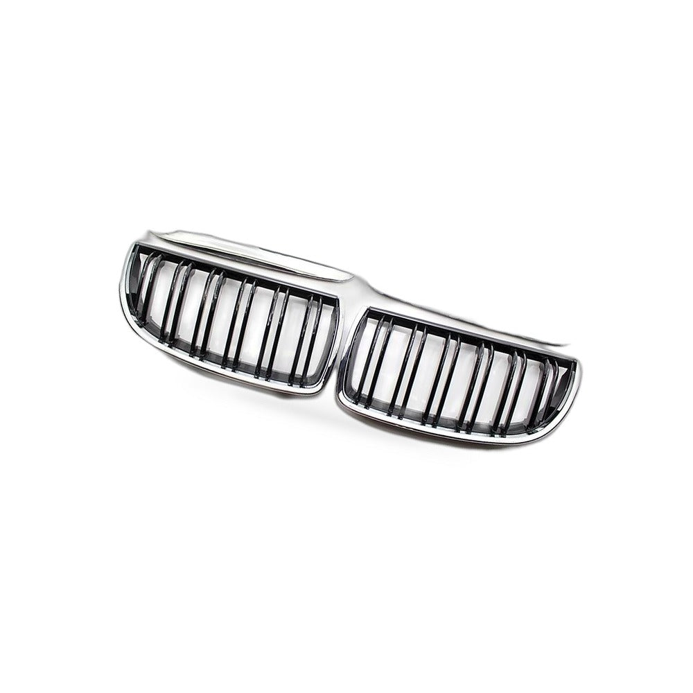 BMW 3 Series E90 E91 06-08 Modified Chrome Double Line Grille Double Bar Grille - BD1