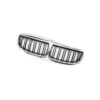 BMW 3 Series E90 E91 06-08 Modified Chrome Double Line Grille Double Bar Grille - BD1