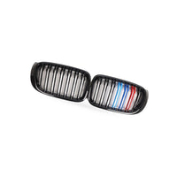 Suitable for BMW X3 X4 F25 F26 2014-2017 M Style Dual Line Gloss Black Front - BD3