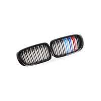 Suitable for BMW X3 X4 F25 F26 2014-2017 M Style Dual Line Gloss Black Front - BD4