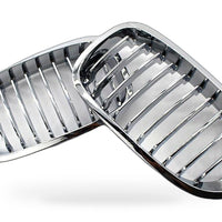 Chrome Plated Front Grille Suitable for BMW 3 Series E46 Coupe 325i 330i 328i - XQ1