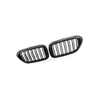 Front Bumper Grille Suitable for BMW 5 Series G30 G38 2017-2019 Matte Black Dual - BD2