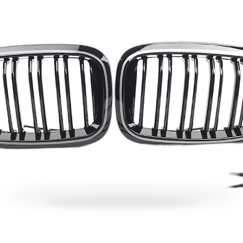 Modified Dual Line LED Halo Ring Grille Suitable for BMW 1 Series F20 2011-2014 - XQ1
