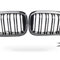 Modified Dual Line LED Halo Ring Grille Suitable for BMW 1 Series F20 2011-2014 - XQ1