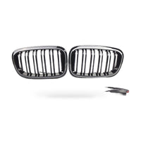 Modified Dual Line LED Halo Ring Grille Suitable for BMW 1 Series F20 2011-2014 - ZT2