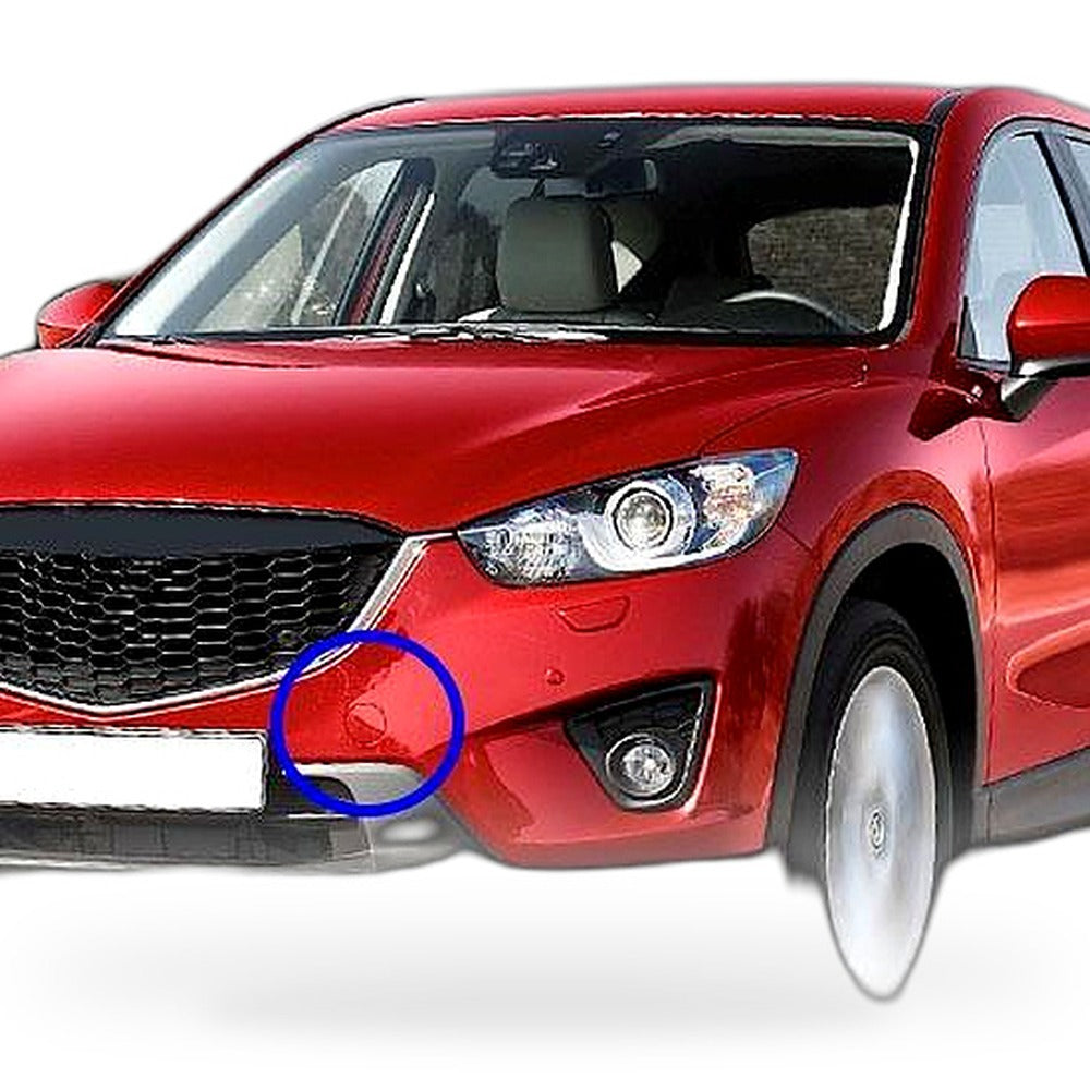 Front Bumper Hook Tow Cover for Mazda CX-5 CX5 KE 2013-2016 KDY050A11 - XQ1