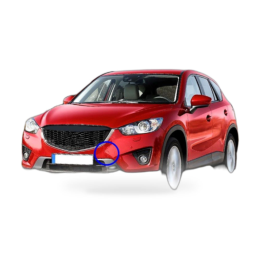 Front Bumper Hook Tow Cover for Mazda CX-5 CX5 KE 2013-2016 KDY050A11 - ZT2